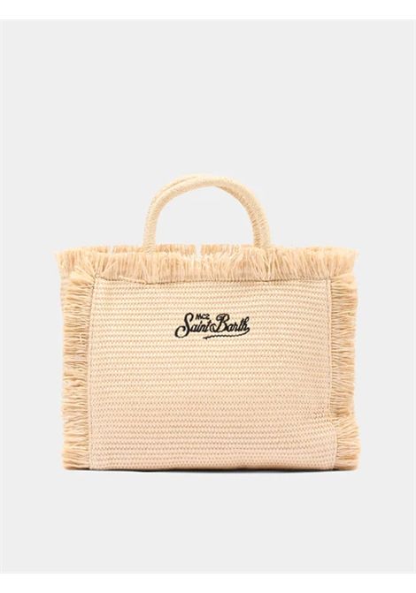 Borsa Media In paglia SAINT BARTH | COL0017 COLETTE STRAW N00421L 1100 EMB
